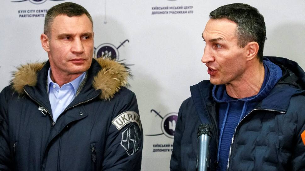 Boxer brother Vitali and Wladimir Klitschko are apparently on the 23-man hit list ordered by Russian President Vladimir Putin. (Photo: Reuters)