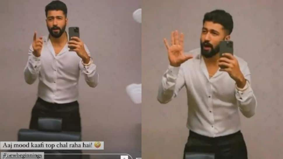 Vicky Kaushal&#039;s mood is &#039;kaafi top&#039; as he grooves to Hasan Raheem&#039;s song Joona – WATCH! 