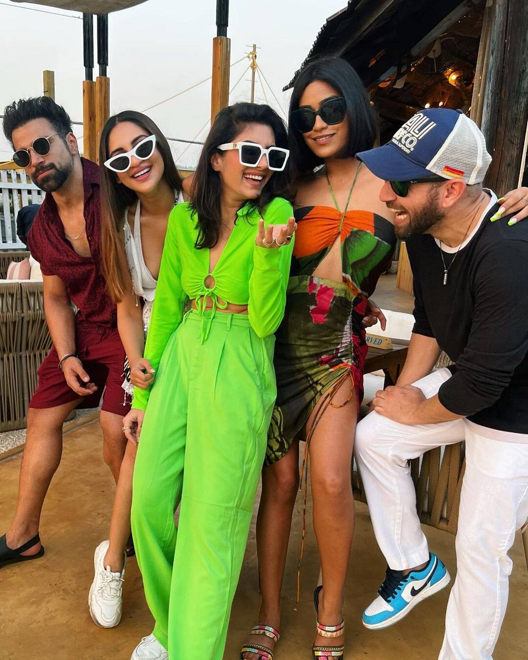 Krystle D'Souza is all smiles on her birthday