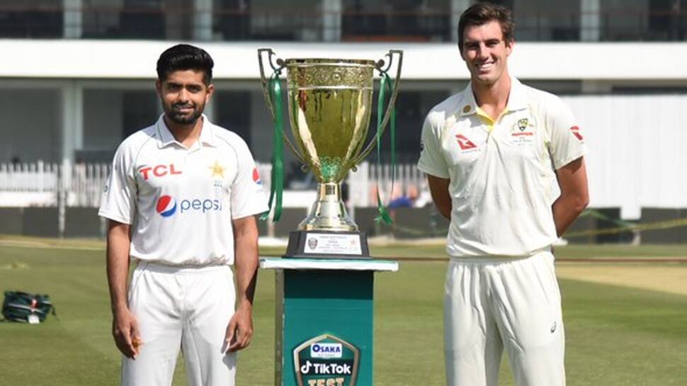 Pakistan vs Australia 1st Test: Babar Azam&#039;s side off to fine start in historic Rawalpindi game, Watch