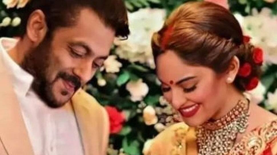 Sonakshi Sinha reacts to her viral wedding pic with Salman Khan, calls it &#039;dumb&#039;!