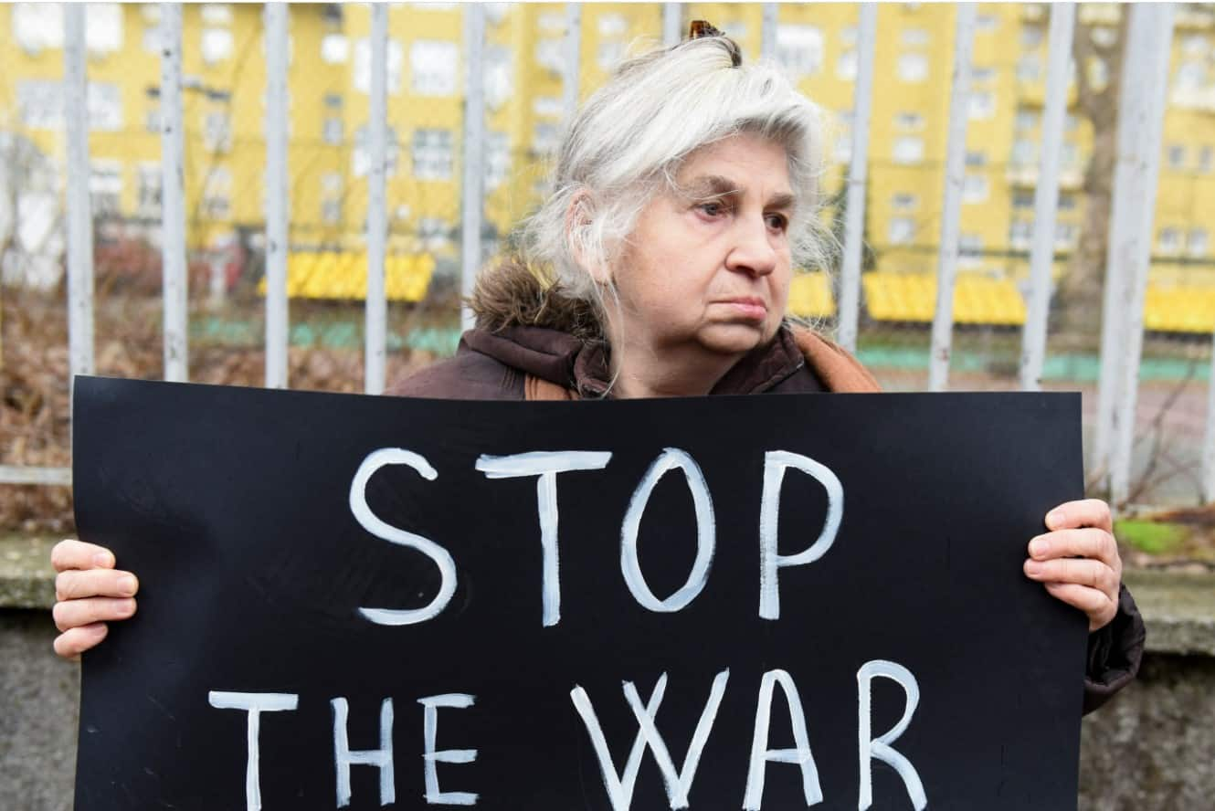 Anti-war protests continue