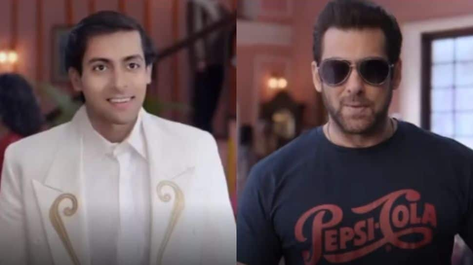 Salman Khan&#039;s younger version asks him if he&#039;s married, he says &#039;Ho gayi&#039; in new viral ad: WATCH