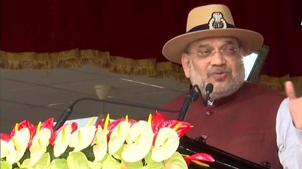 Amit Shah attends 53rd Raising Day ceremony of CISF in Ghaziabad