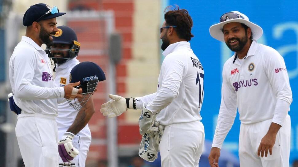 Ravindra Jadeja picks 9 wickets and scores 175 runs as India thrash Sri Lanka by an innings and 222 runs in 1st Test