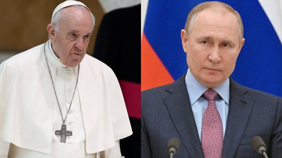 War is madness! Stop, please', Pope Francis urges Putin as 'rivers of  blood' flow in Ukraine | World News | Zee News