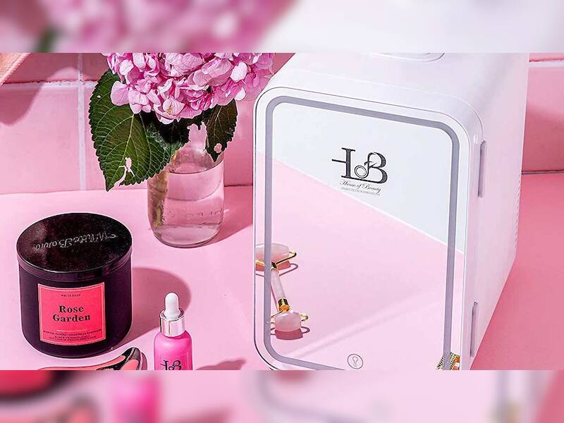 House of Beauty Fridge Cooler and Warmer for Beauty Makeup Skincare Products
