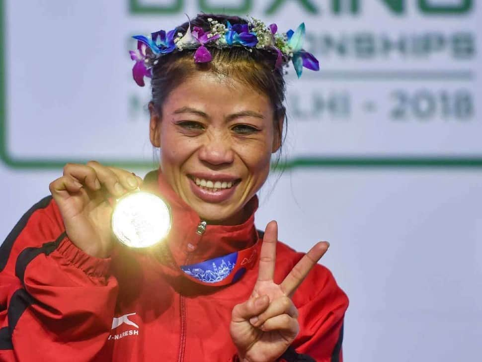 MC Mary Kom is the most successful women’s boxer in the history of the competition. Ireland’s Katie Taylor – a London 2012 lightweight gold medallist – won it five times.  Mary Kom also has a bronze to her name at the event, taking her total medals tally to 8 – more than any boxer, men’s or women’s, in history.  But the most important win for the Indian pugilist came in 2012 when she won a bronze medal in the London Olympics. (Source: Twitter)