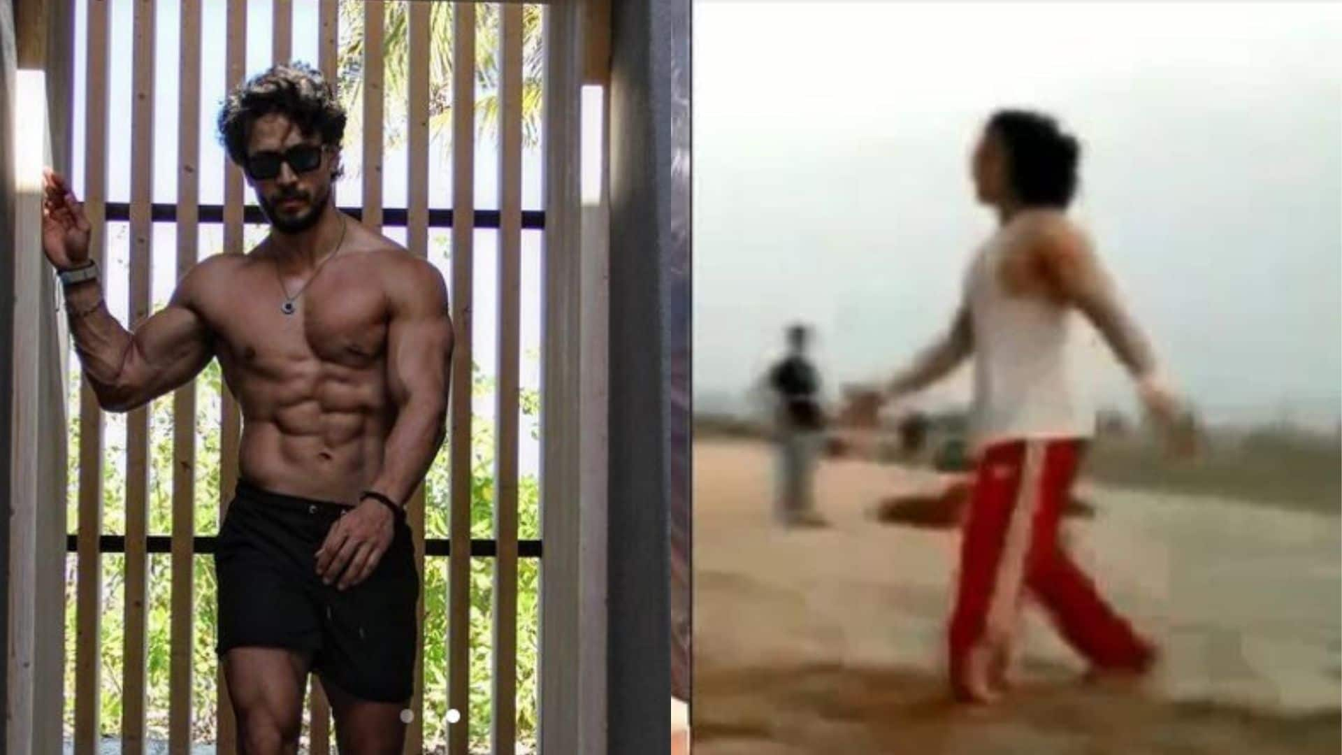 Tiger Shroff drops throwback video from when he was ‘fat’, shares glimpse of his first skill – WATCH!