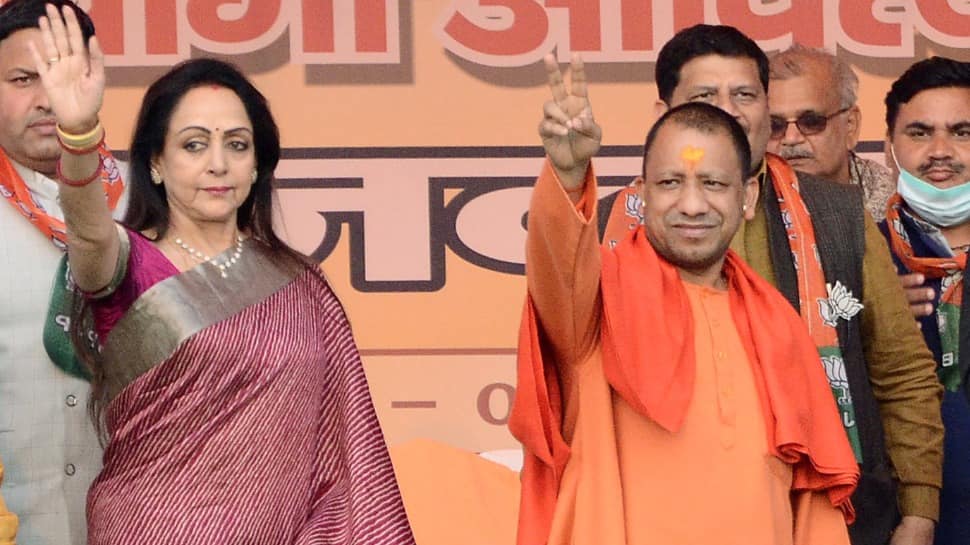 UP Chunav Result: Nothing can come in front of a bulldozer, be it cycle or  anything else, says Hema Malini as BJP heads for big win | India News | Zee  News