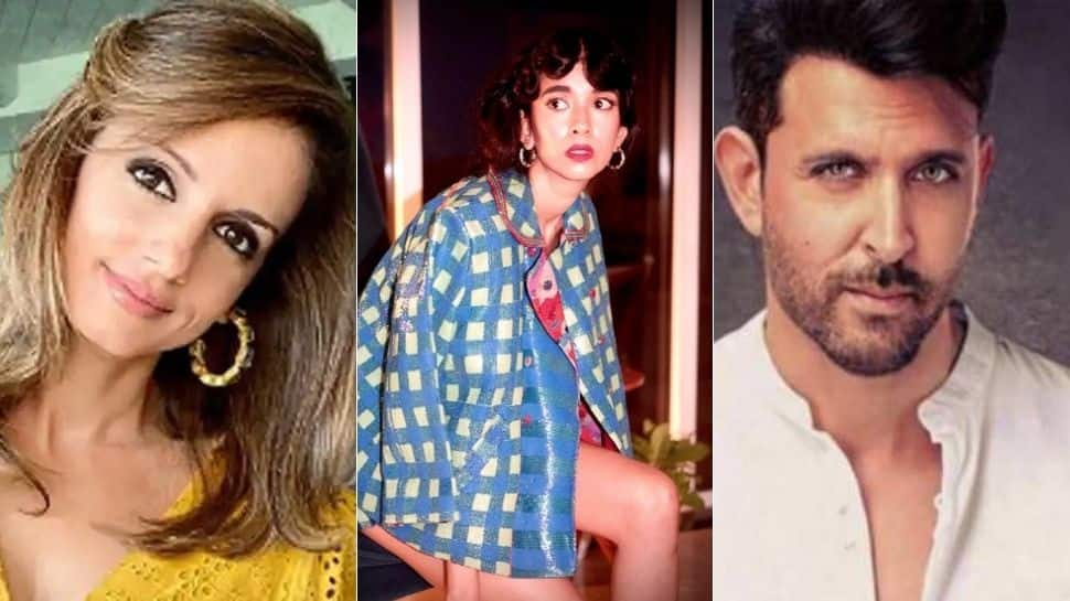 Hrithik Roshan goes &#039;Woah&#039; at rumoured GF Saba Azad&#039;s tomboy avatar, Sussanne Khan &#039;loves&#039; it - Watch