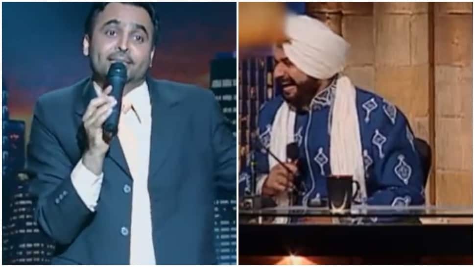 Old video of Navjot Singh Sidhu laughing at Bhagwant Mann&#039;s satires on politics goes viral- Watch 