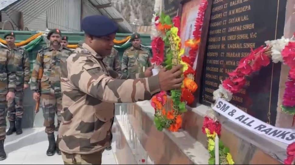 Indian Army pays homage to Major Sankalp Yadav who died in chopper crash in Jammu and Kashmir’s Gurez