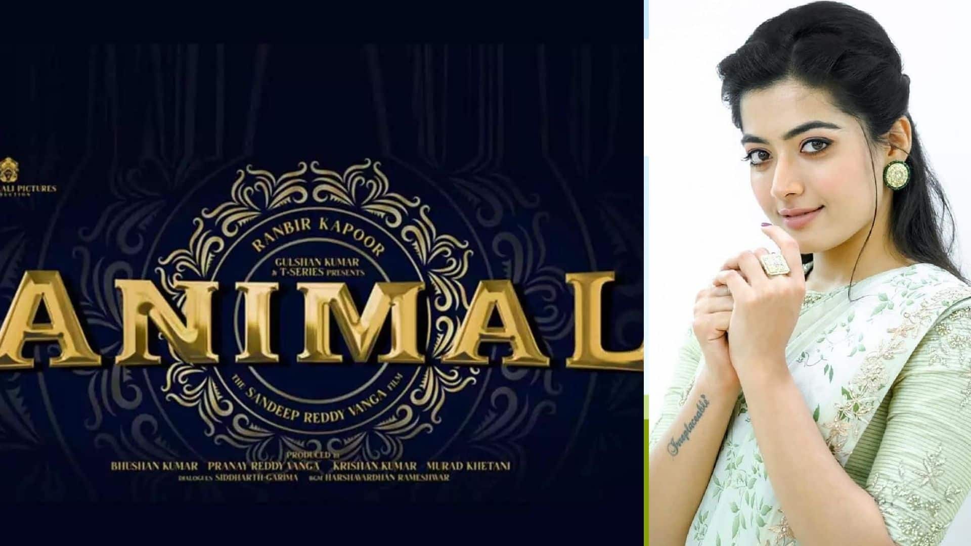 Rashmika Mandanna in talks for special song in Ranbir Kapoor-starrer 'Animal'