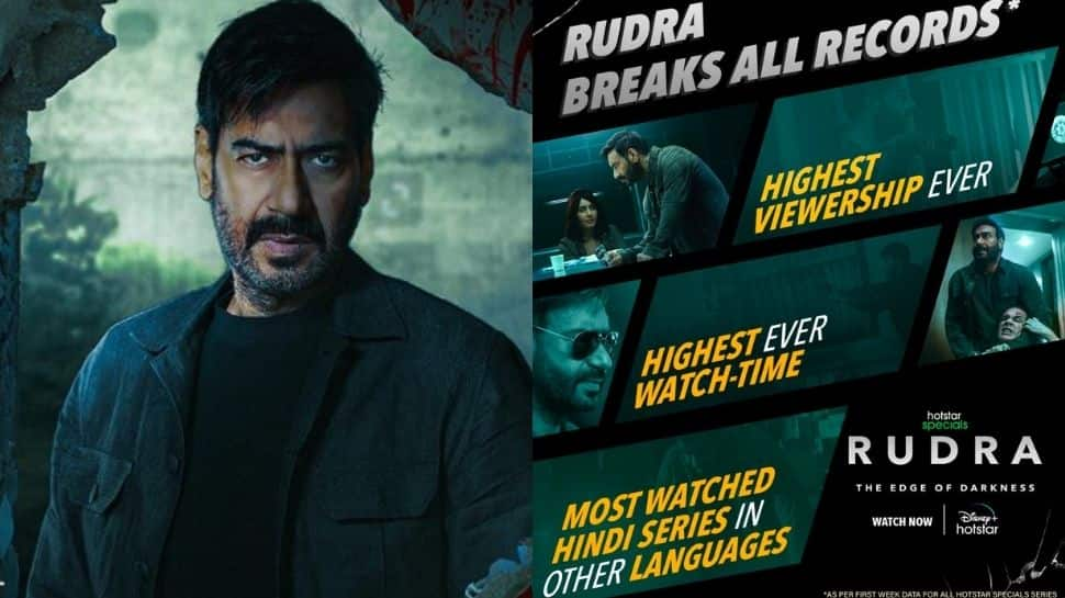 Ajay Devgn's OTT debut series Rudra - The Edge of Darkness breaks records!