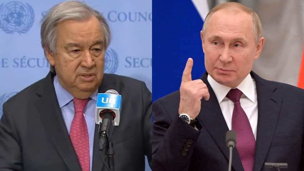 Russia-Ukraine war will have &#039;no winners, only losers&#039;, UN Chief tells Putin