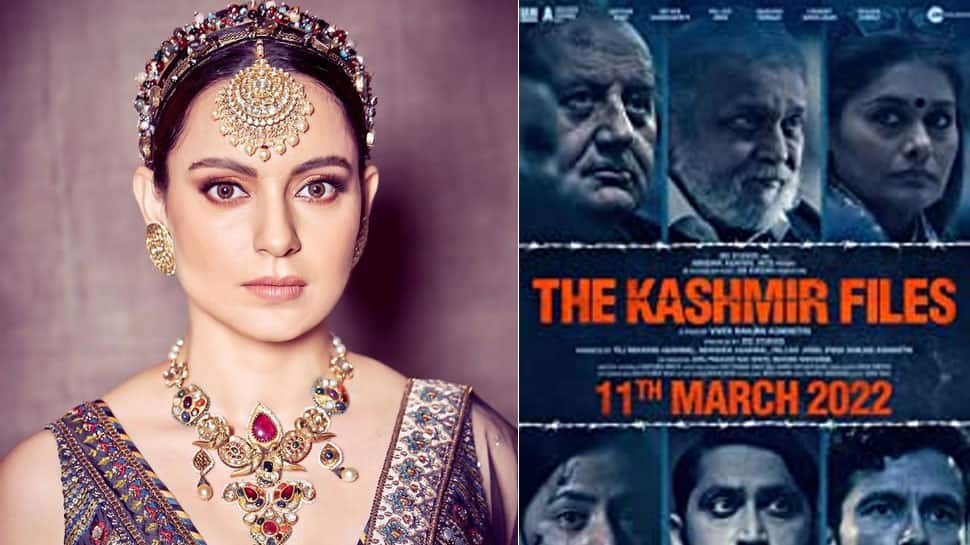 Kangana Ranaut hails The Kashmir Files, says &#039;Bollywood ke paap dho diye&#039;!