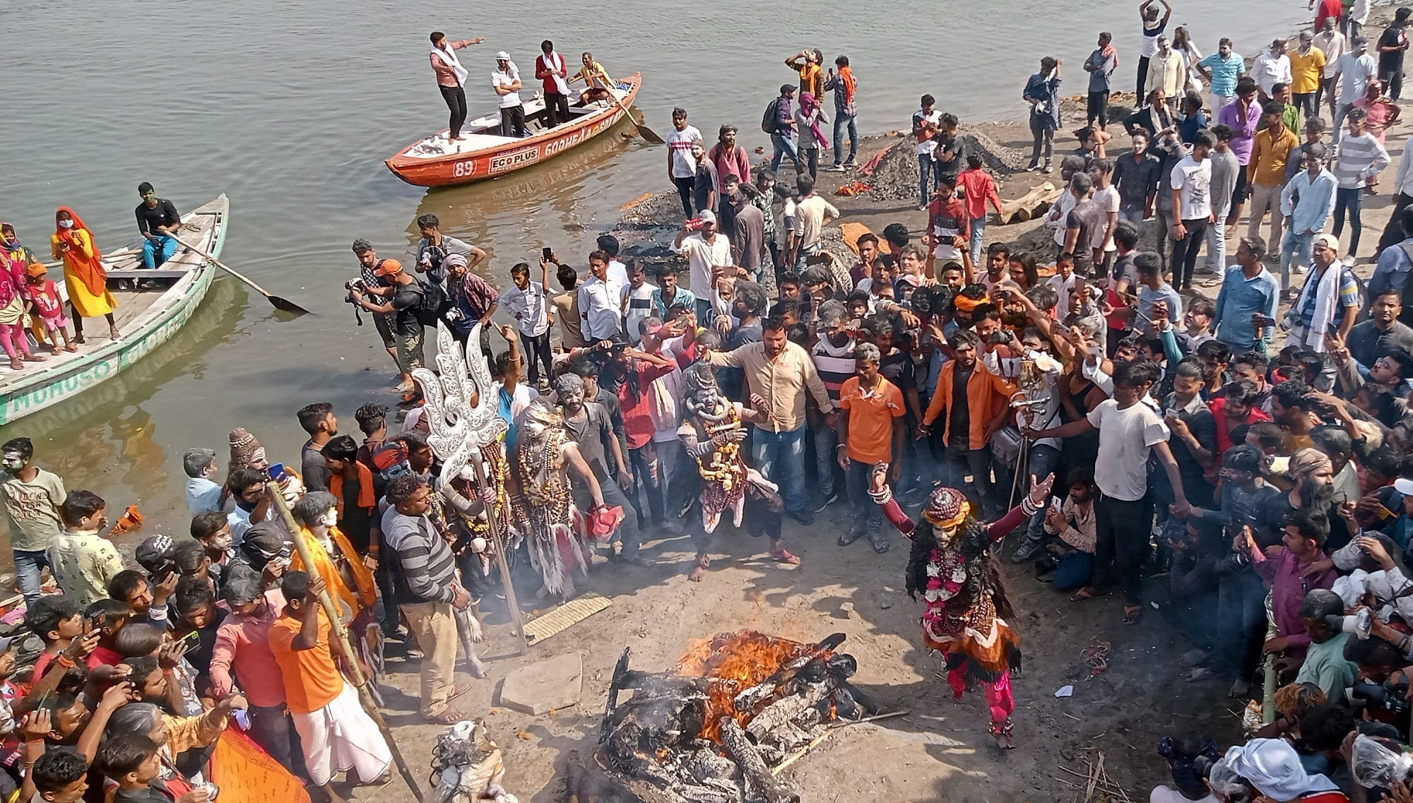 Varanasi's Masan Holi