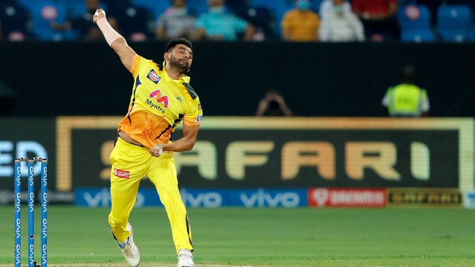 Chennai Super Kings all-rounder Deepak Chahar has suffered a right quadriceps injury in the series against West Indies. It is not clear when CSK will see Chahar returning from injury in IPL 2022. (Photo: BCCI/IPL)