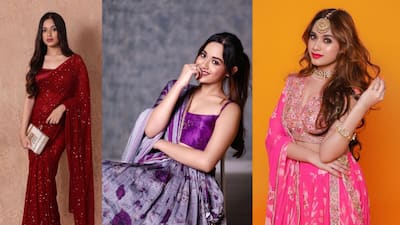 Jannat Zubair stuns in Indian wear