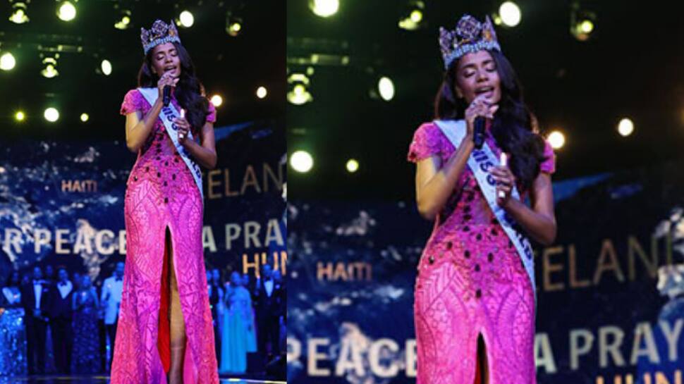 Russia-Ukraine crisis: Miss World 2019 Toni-Ann Singh performs 'The Prayer' for Ukraine during Miss World 2021