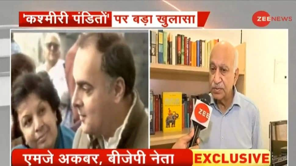 What did Rajiv Gandhi say on the exodus of Kashmiri Pandits? MJ Akbar reveals