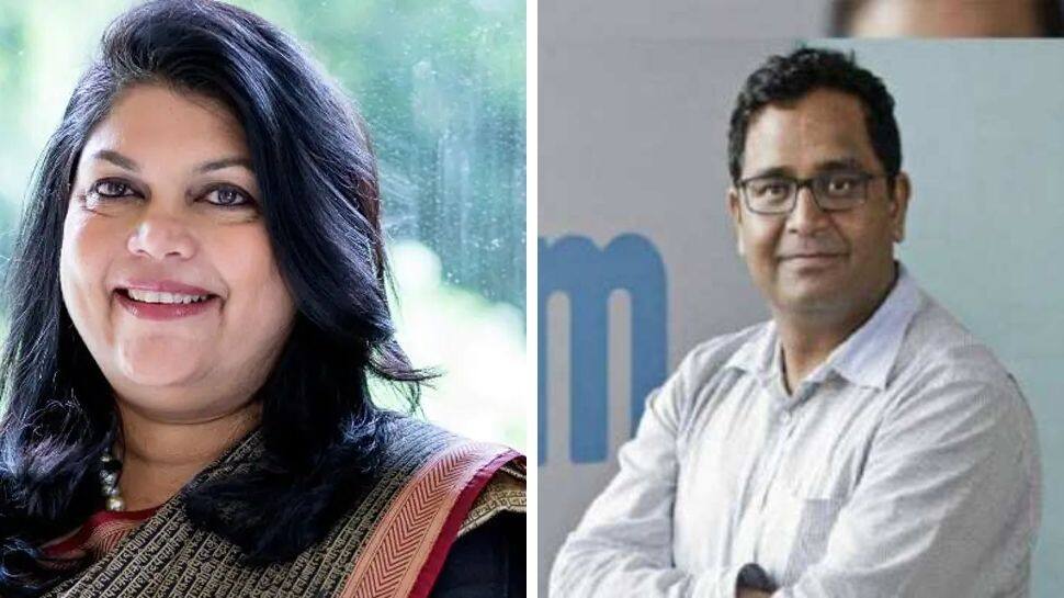 Paytm stock crash: Nykaa boss Falguni Nayar now 5 times richer than Vijay Shekhar Sharma