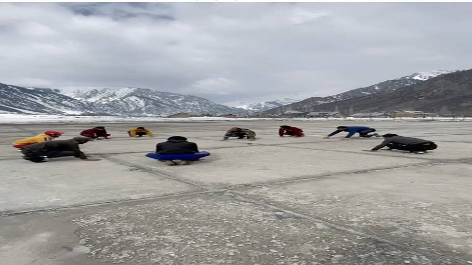 Indian army conducts Pre-Recruitment Training for youths in snow-clad Gurez valley