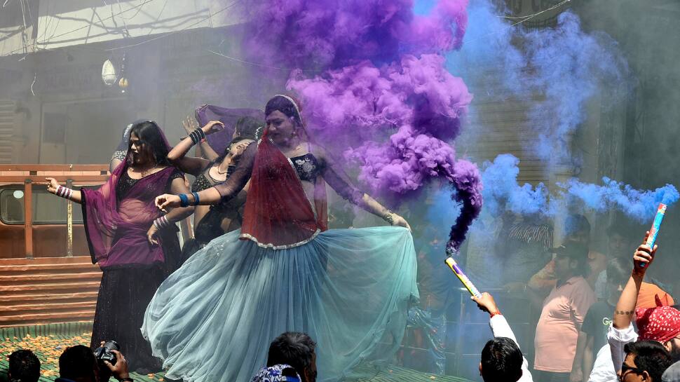 When is Lathmar Holi celebrated?