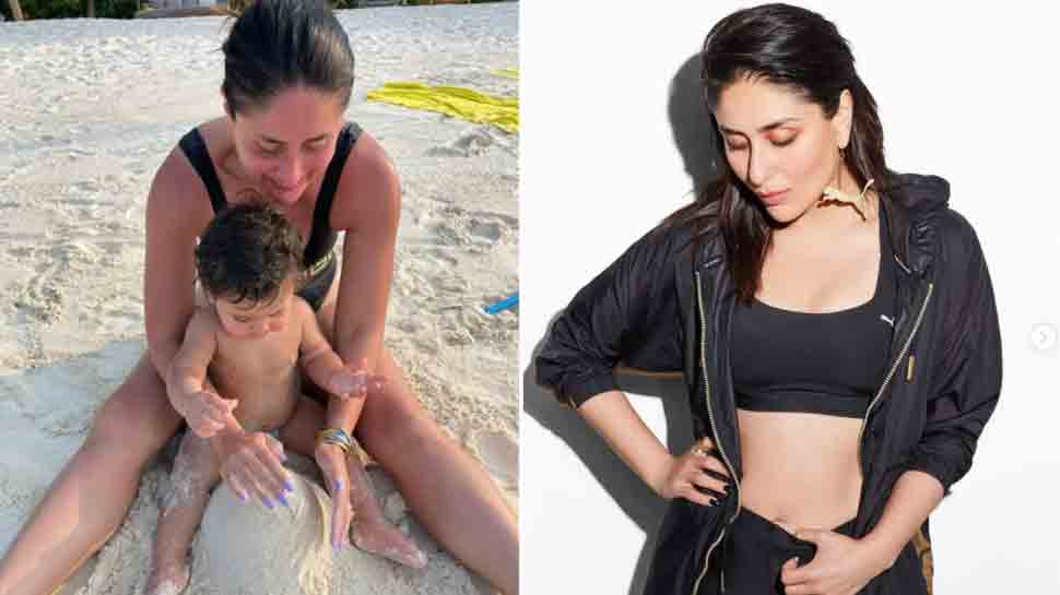 Kareena Kapoor Khan gives glimpse of Holi celebrations with son Jeh from Maldives vacation: PHOTO