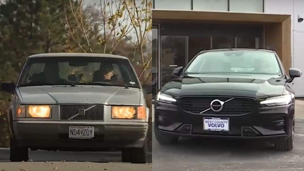Volvo gifts man a new car on completing 10 lakh miles in 1991 Volvo sedan