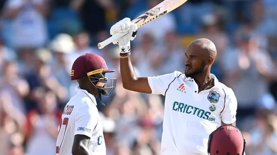 West Indies vs England 2nd Test: Brathwaite hits 160 but Joe Root&#039;s side lead by 136 runs at Day 4 stumps