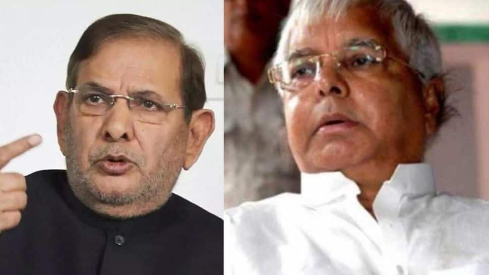 Sharad Yadav merges his party Loktantrik Janata Dal with Lalu Prasad’s RJD