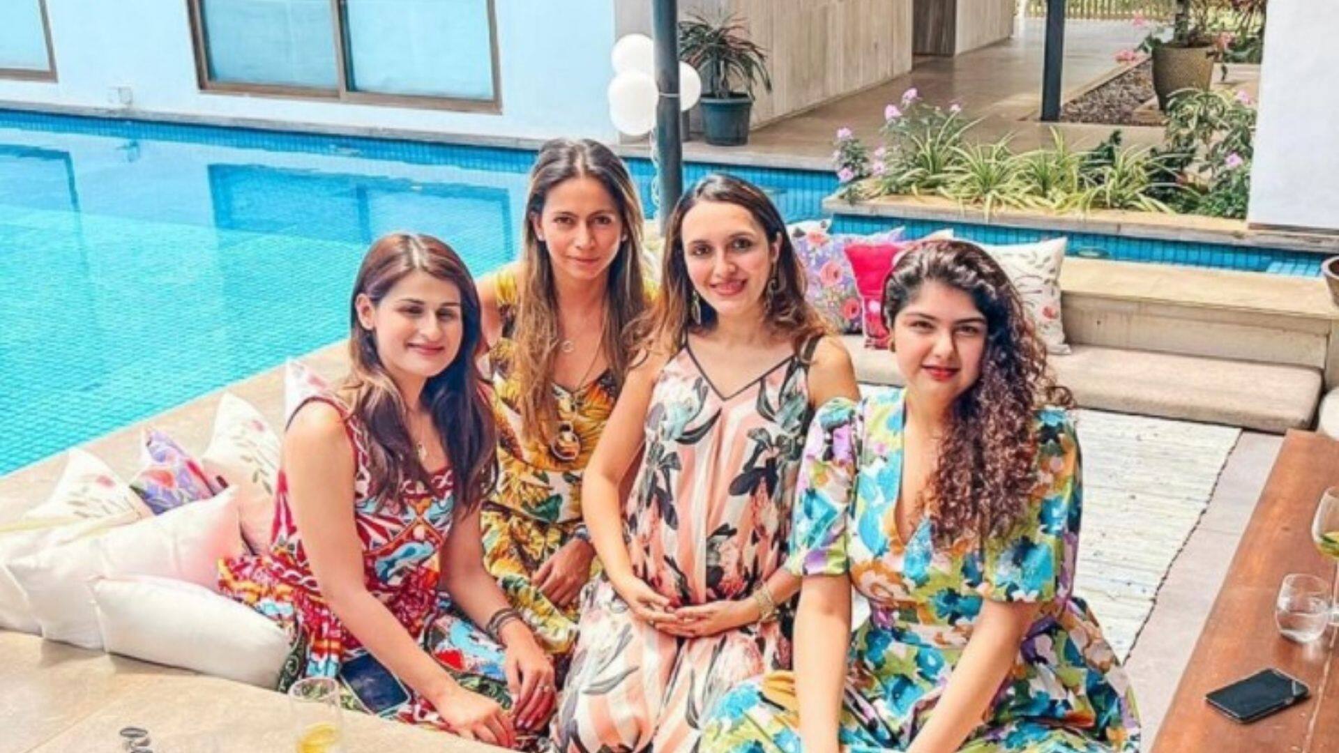 Varun Dhawan&#039;s wife Natasha Dalal hosts baby shower for sister-in-law Jaanvi 