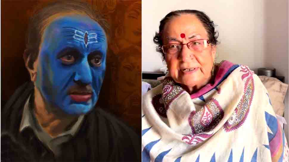 The Kashmir Files: Anupam Kher&#039;s mother Dulari gets teary-eyed, recalls her brother was forced to leave Valley, watch video