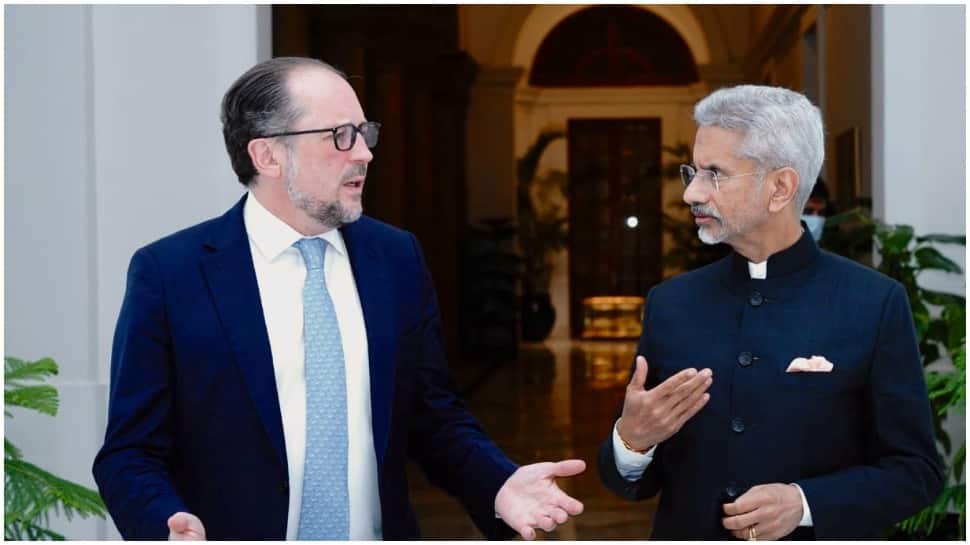 EAM S Jaishankar holds &#039;fruitful&#039; talks with Austrian foreign minister