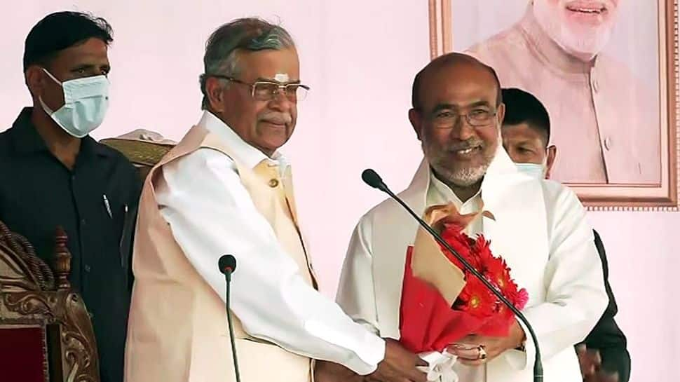 Corruption, drugs &amp; insurgency: CM N Biren Singh&#039;s 3-point priority plan for Manipur