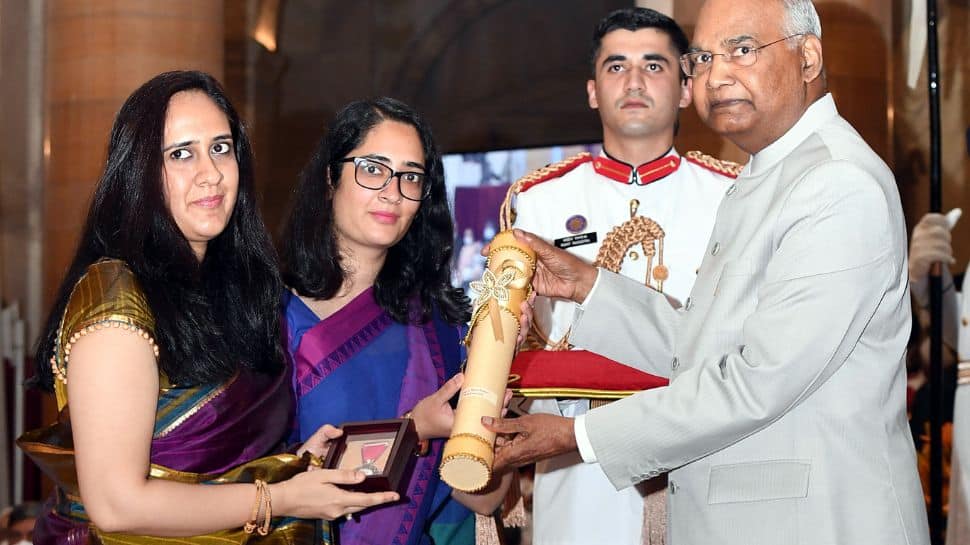 CDS Gen Bipin Rawat conferred Padma Vibhushan posthumously, daughters recieve