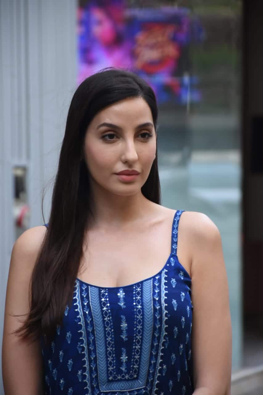 Nora Fatehi outside T-Series office