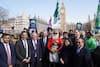 London’s Parliament Square becomes witness to great cause