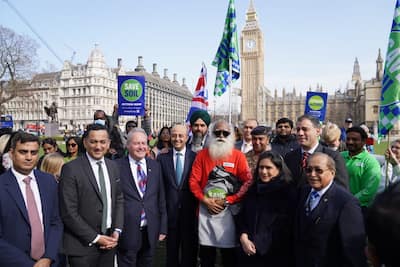 London’s Parliament Square becomes witness to great cause