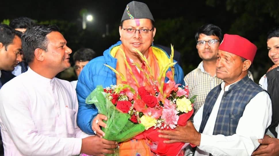 Pushkar Singh Dhami From Abvp Member To Taking Oath As Uttarakhand Cm For 2nd Term Know All 7859