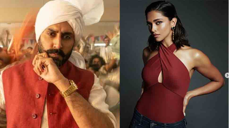 Abhishek Bachchan's 'Dasvi' trailer has a Deepika Padukone reference, here's how the actress reacted