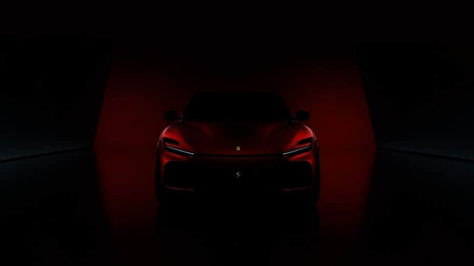 Upcoming Ferrari Purosangue SUV design revealed in first official teaser, see here