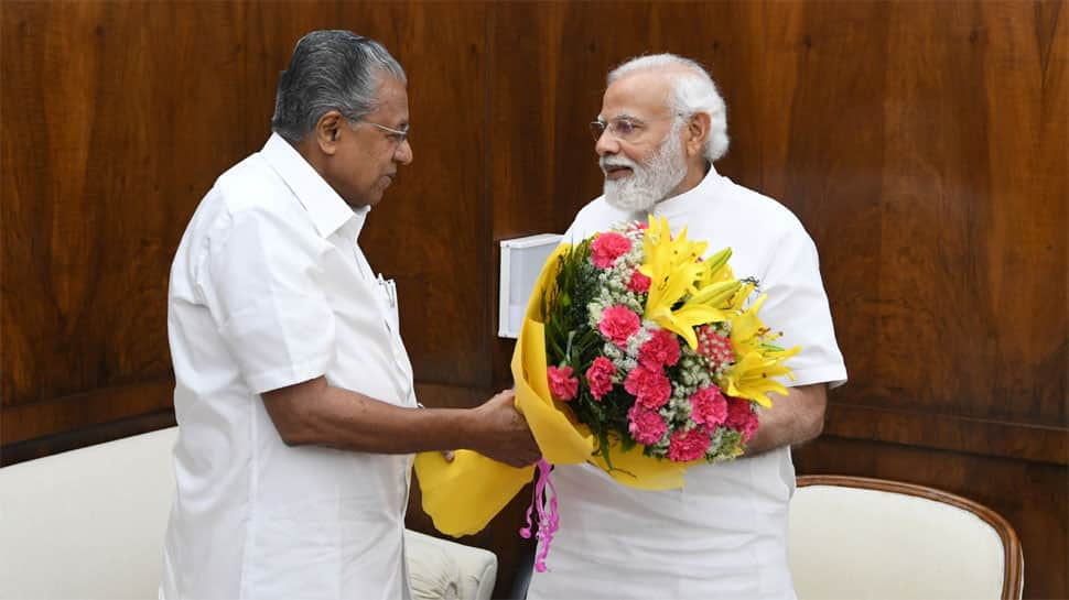 Kerala CM Pinarayi Vijayan meets PM Narendra Modi in Delhi, discuses  SilverLine rail project