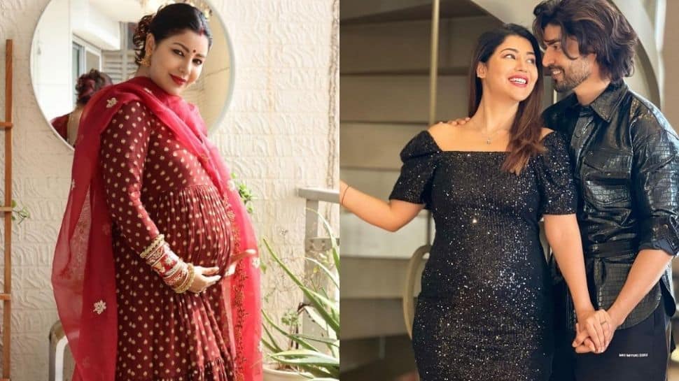 Mom-to-be Debina Bonnerjee hosts &#039;private&#039; baby shower, embraces her Bengali roots in stunning look: PICS
