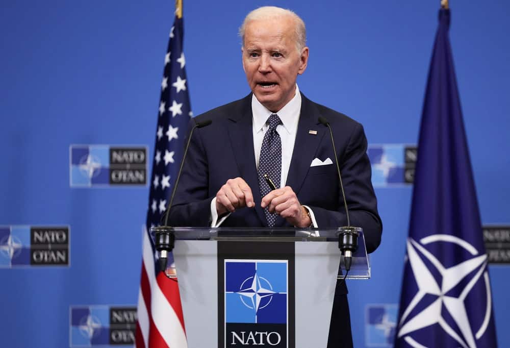 Joe Biden address leader of the European Union on Russia-Ukraine war