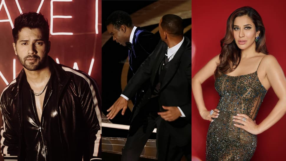 Varun Dhawan, Sophie Choudry and other Bollywood celebs react to Will Smith slapping Chris Rock during Oscars 2022