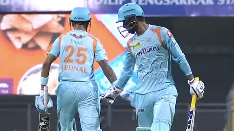 WATCH: Deepak Hooda and Krunal Pandya shake hands in GT vs LSG game and Netizens can&#039;t keep calm 