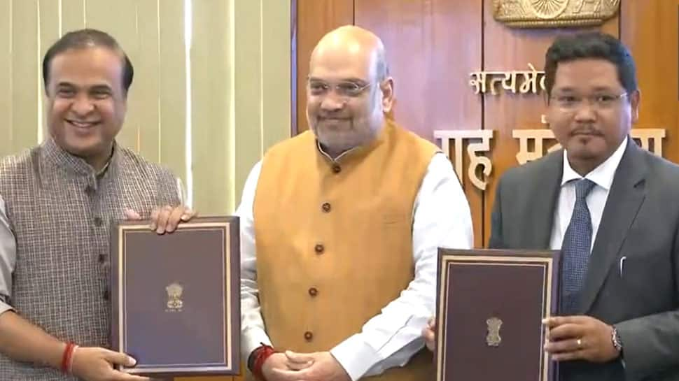 Assam, Meghalaya sign historic agreement to resolve 50-year-old boundary dispute